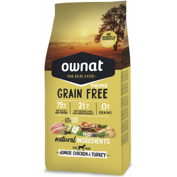 Ownat Prime Grain Free Junior Chicken & Turkey 14 kg