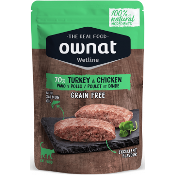 Ownat Wetline Pavo y Pollo 85 g