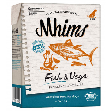 Mhims Pescado con Verdura 375 g