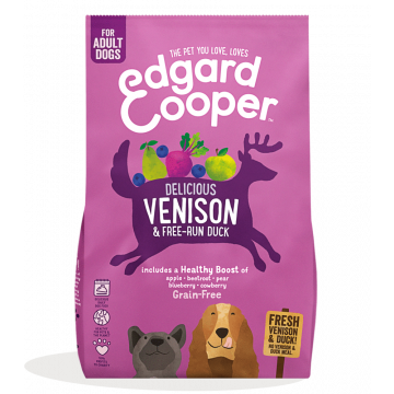 Edgard & Cooper Grain Free Venado y Pato de Corral Fresco