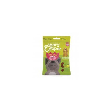 Edgard & Cooper Snacks Bocaditos sin Cereales 50gr Sabor Cordero y ternera