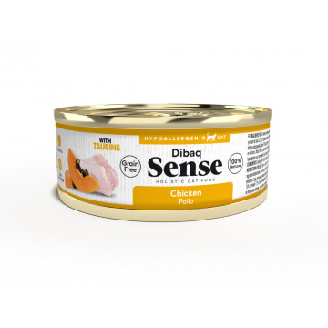 Dibaq Sense Cat Lata Grain Free monoproteico pollo 70 gr