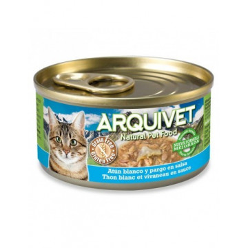 Arquivet Lata Atún Blanco y Pargo en salsa 80gr