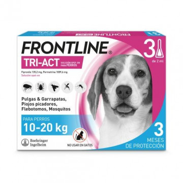 Caja 3 pipetas Frontline