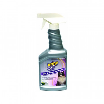 Urine Off Elimina Olores y manchas de Orines para Gatos y Gatitos 500 ml