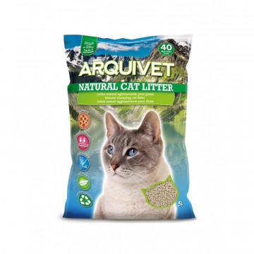 Arquivet Natural Cat Litter Clumping 5 L.