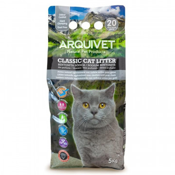 Arquivet Natural Bentonite Carbón Activo 5 Kg