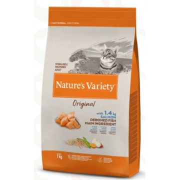 Nature's Variety Cat Original Sterilized Salmon 7KG