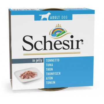 Schesir Lata Perro 150 gr Atún en gelatina