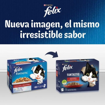 Felix Fantastic sobres en Gelatina Festín de Carnes