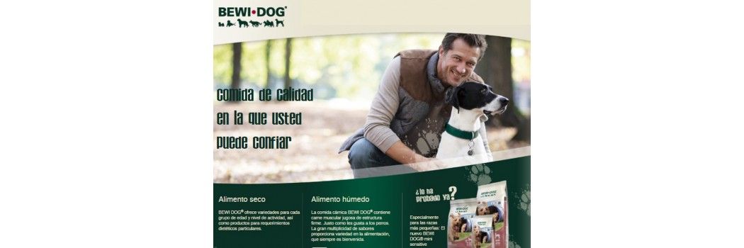 Latas de comida húmeda Bewi Dog para perros